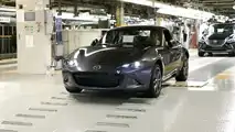 Mazda MX-5 RF'in üretimi Japonya'da başladı