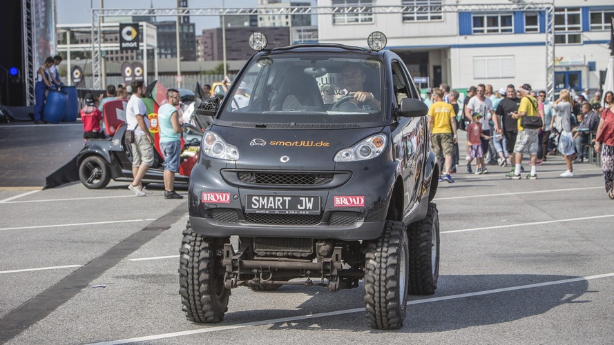 2016 Smart parade in Hamburg