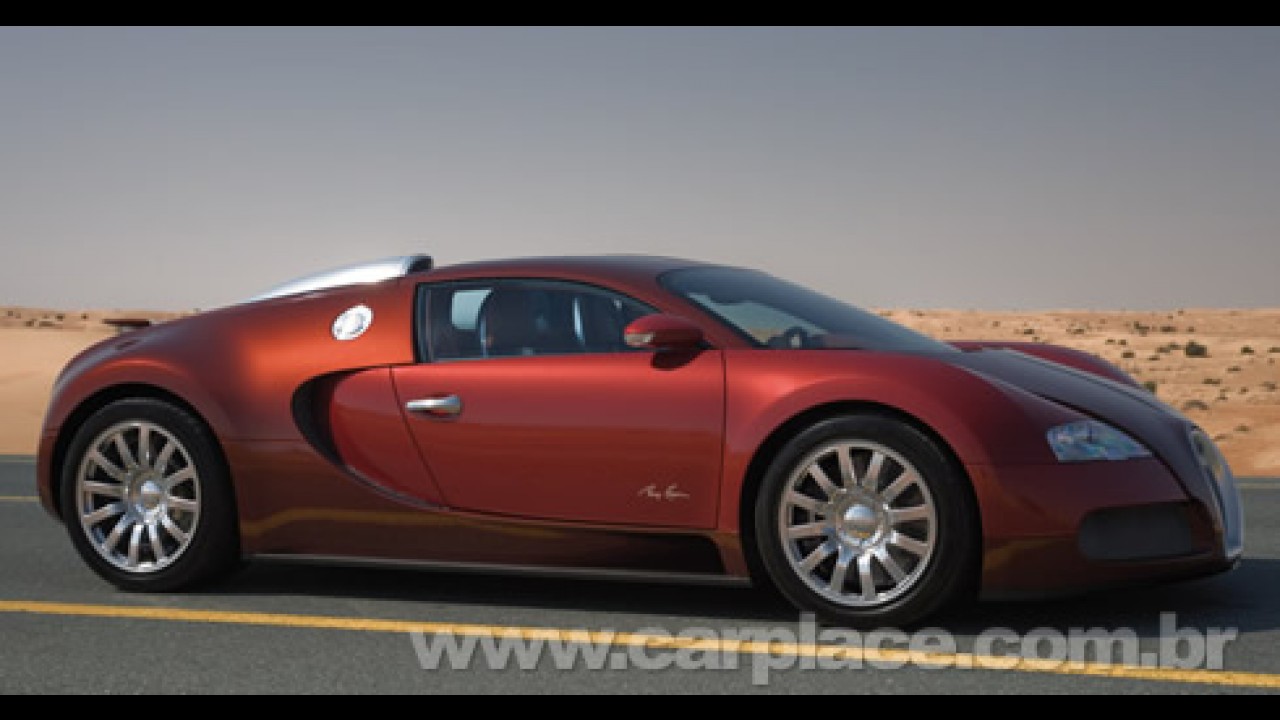 Bugatti Veyron 2009 com motor de 1.350 cv deve ser mostrado em Genebra