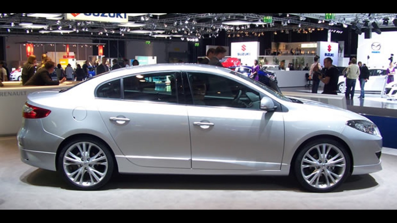 Novo Mégane 2011 brasileiro - Renault mostra o sedan Fluence em Frankfurt