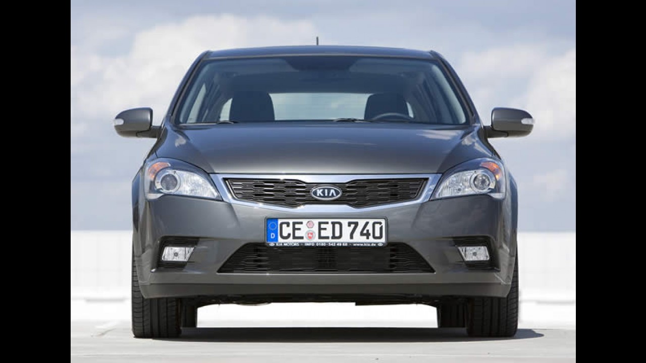 Kia divulga fotos oficiais do Novo Ceed 2010 - Modelo será apresentado em Frankfurt