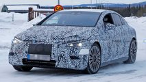 2022 Mercedes EQE Elektro Limousine Spion Foto