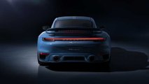 2021 Porsche 911 Turbo S Cina 20° Anniversario Vista Posteriore