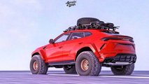 Lamborghini Urus Arctic Expedition Renderings
