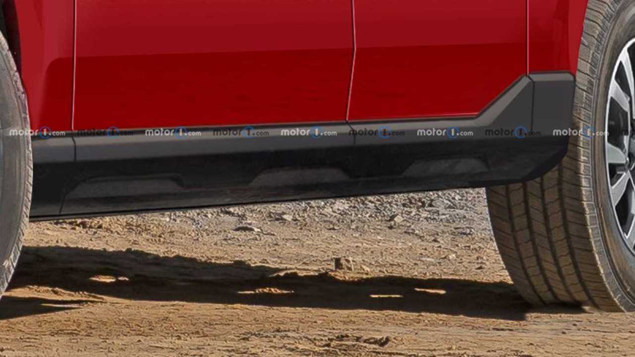 2022 Ford Maverick Rocker Panel Unofficial Rendering 5631583