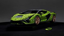 Lamborghini Sian FKP 37 fullsize Lego replica