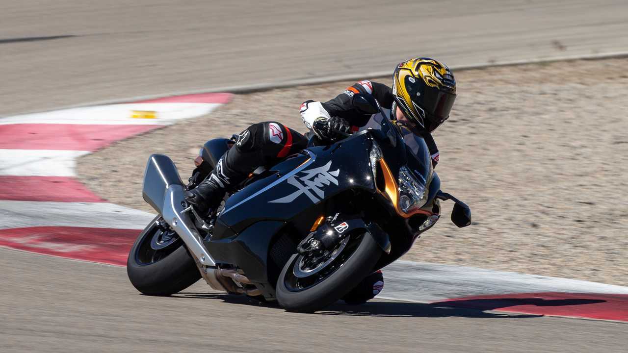 2022 Suzuki Hayabusa track left hander