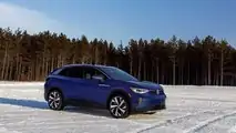 Volkswagen ID.4 winter driving