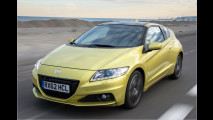 Der Hybridsportler Honda CR-Z wurde 2013 eingestellt. Das Auto kam nur auf 69 Neuzulassungen