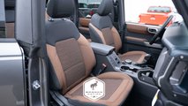 Ford Bronco Roast Cloth Interior Front Seats