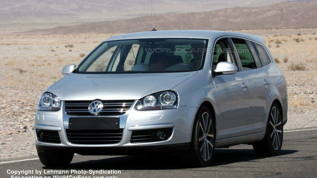 SPY PHOTOS: New VW Golf Wagon