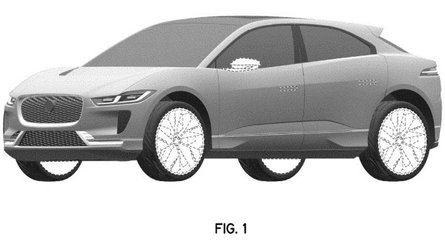 Jaguar I-Pace Refresh Design Trademark Rendering