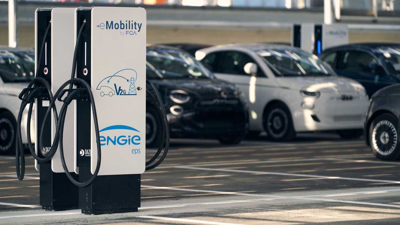 FCA Vehicle-to-Grid pilot project at Mirafiori plant, Italy