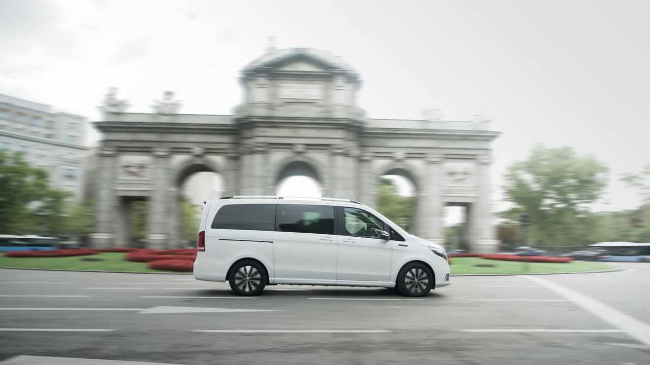 Mercedes-Benz EQV, prueba