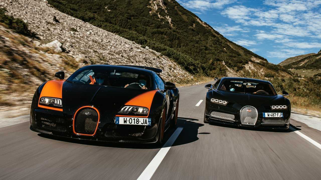 Bugatti Veyron e Chiron