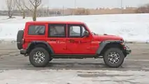 Jeep Wrangler Half-Door Spy Shots