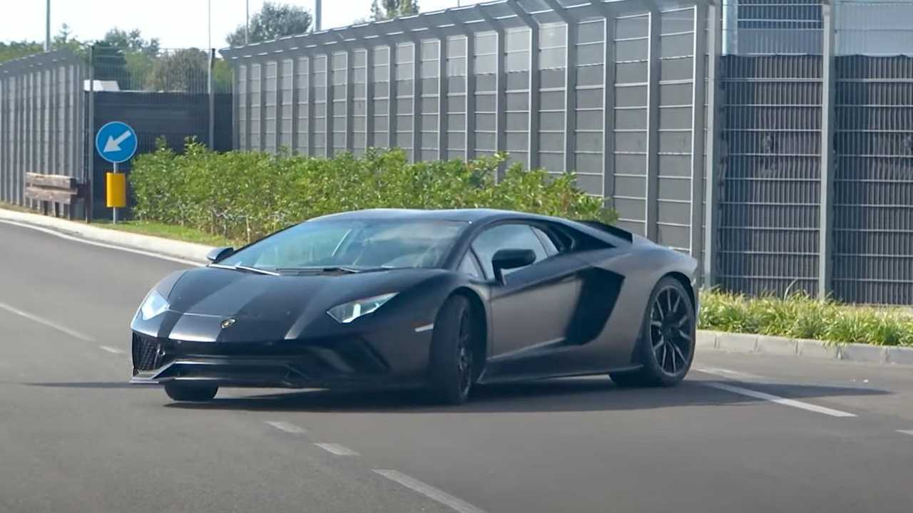 Vídeo del misterioso Lamborghini Aventador