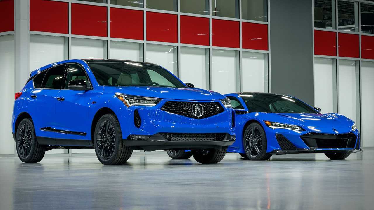 Обновленная Acura RDX и Acura NSX