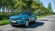 2022 Volvo C40 Recharge Exterior Front Quarter