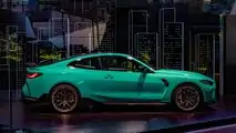 BMW M4 Competition Mint Green