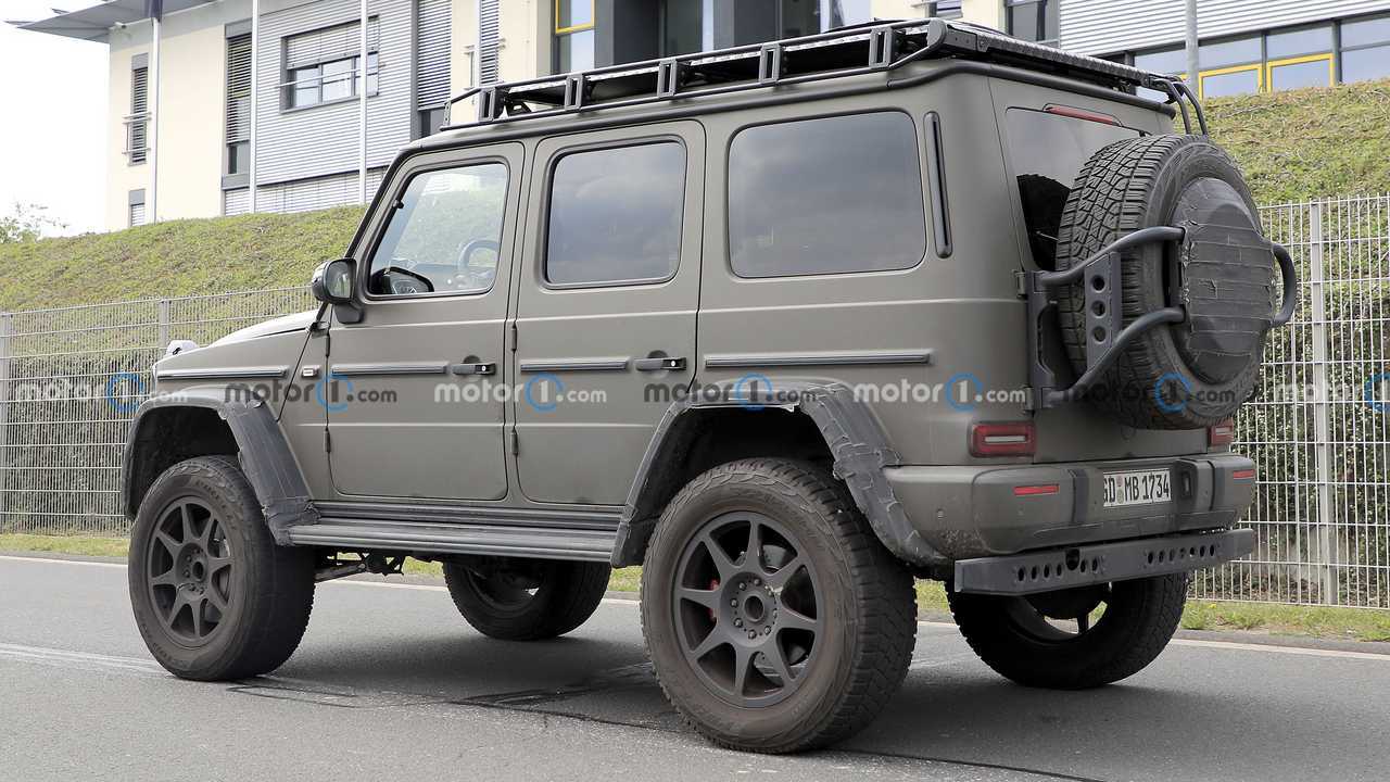 Photo espion Mercedes Classe G²