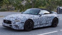 2022 Mercedes-AMG SL Plug-In Hybrid Spy Photos 