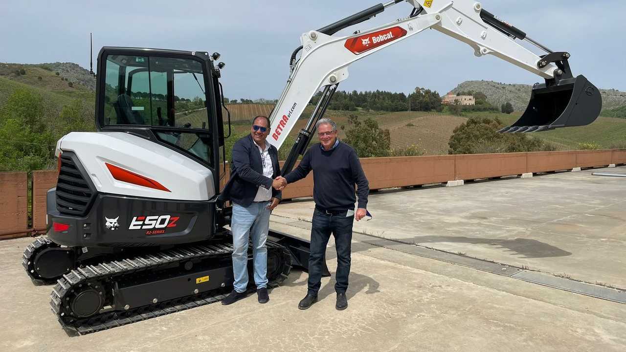 Bobcat E50z vigneto
