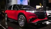 Live photos of Mercedes Maybach EQS from IAA 2021