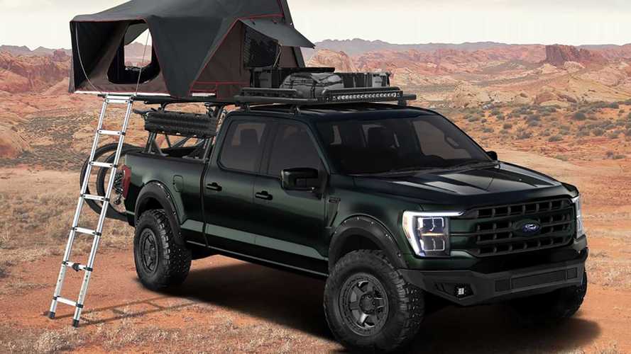 Ford Unveils SEMA Trucks With Grills, Sinks, And A Washing Machine