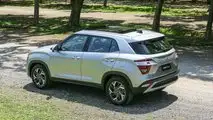 Rückseite des Hyundai Creta Platinum 1.0T 2022