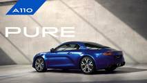 Alpine A110, Finitions, Pure, Légende