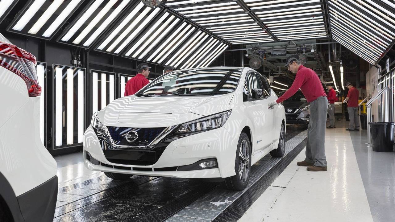2018 Nissan Leaf production start in Europe