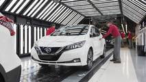 2018 Nissan Leaf production start in Europe