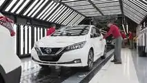 2018 Nissan Leaf production start in Europe