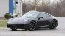 Nuova Porsche 911 - Foto Spia Interni