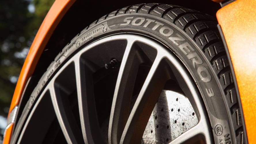 McLaren Pirelli winter tyres