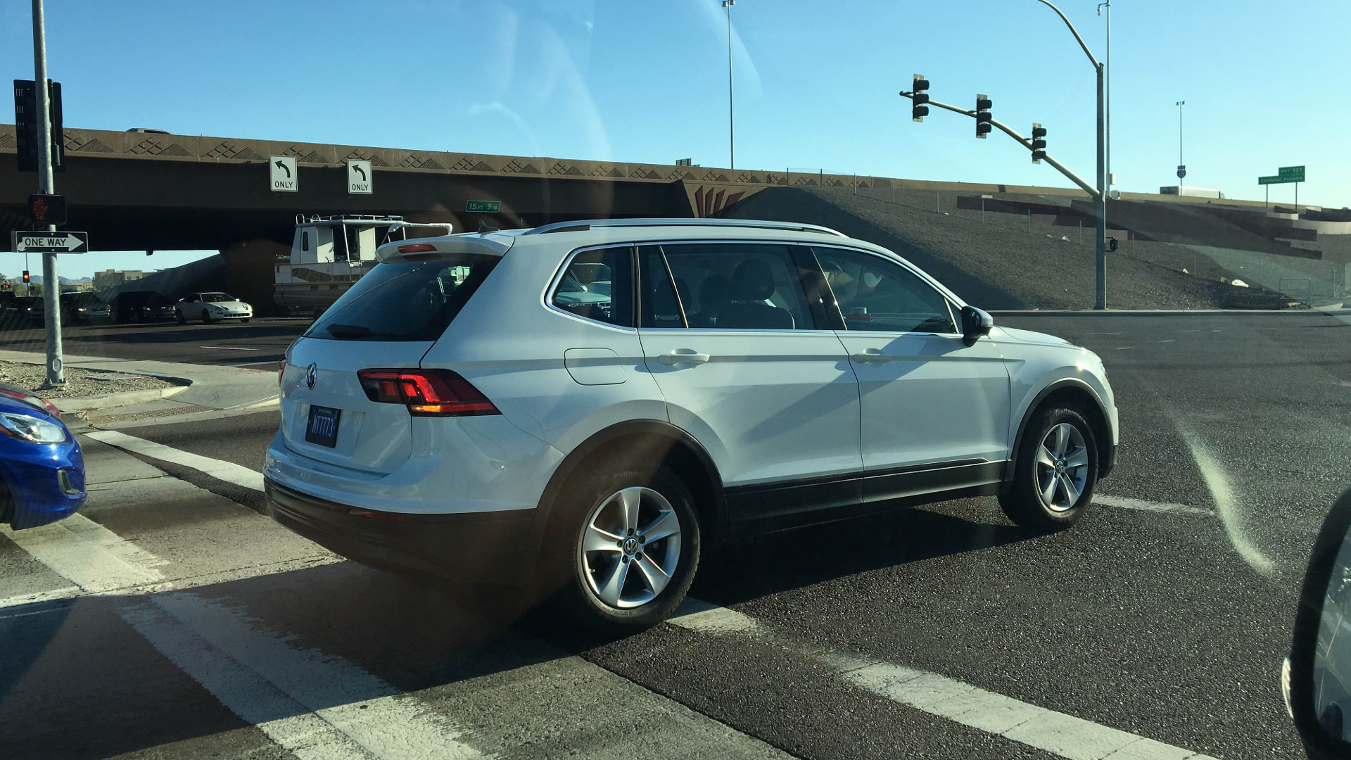 Volkswagen Tiguan Lwb Spied Undisguised In The United States
