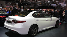 Alfa Romeo Giulia live in Geneva