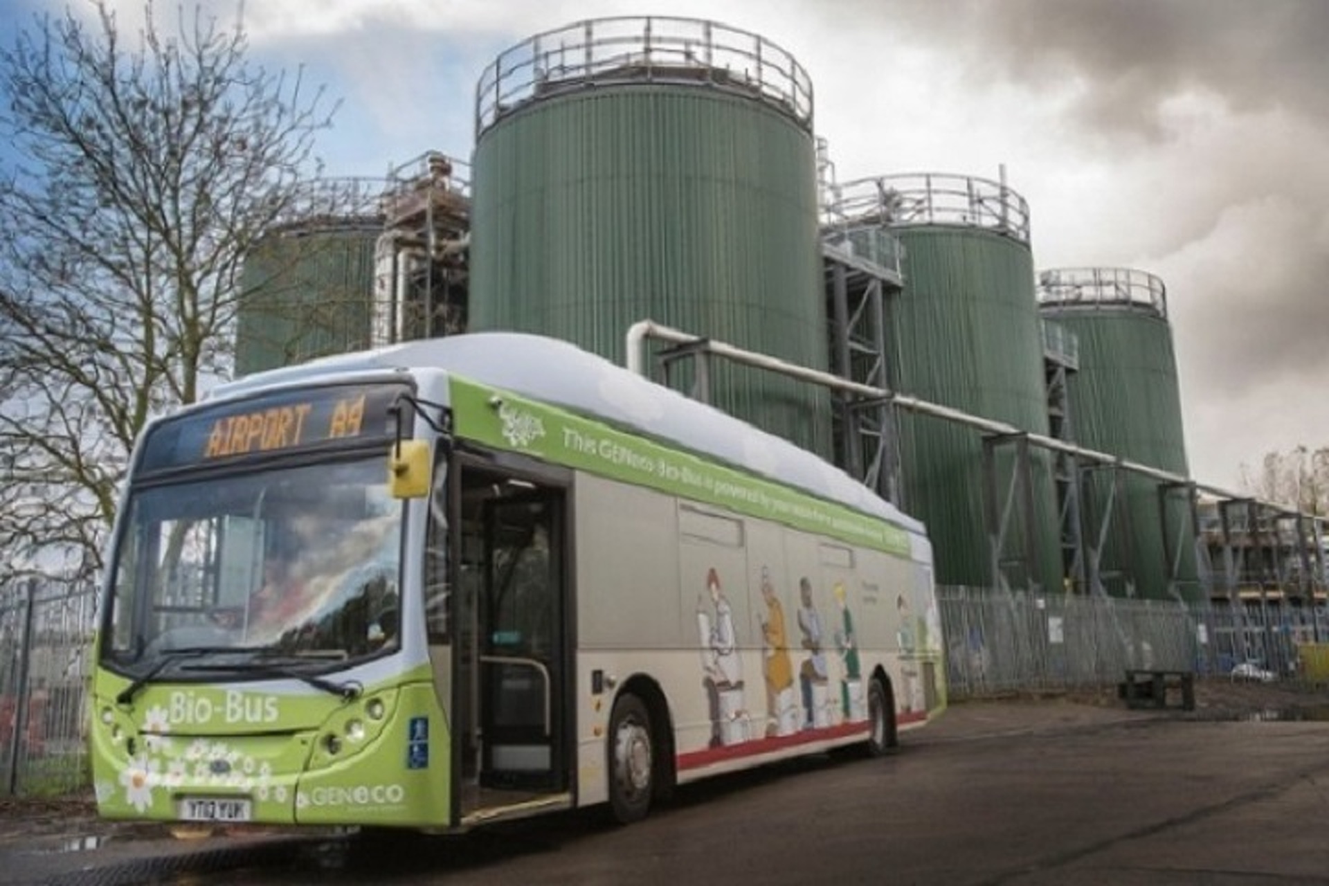 You Can Ride a Poop-Powered Bus in the UK