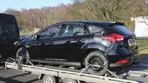 2018 Ford Focus chassis testing mule spy photo