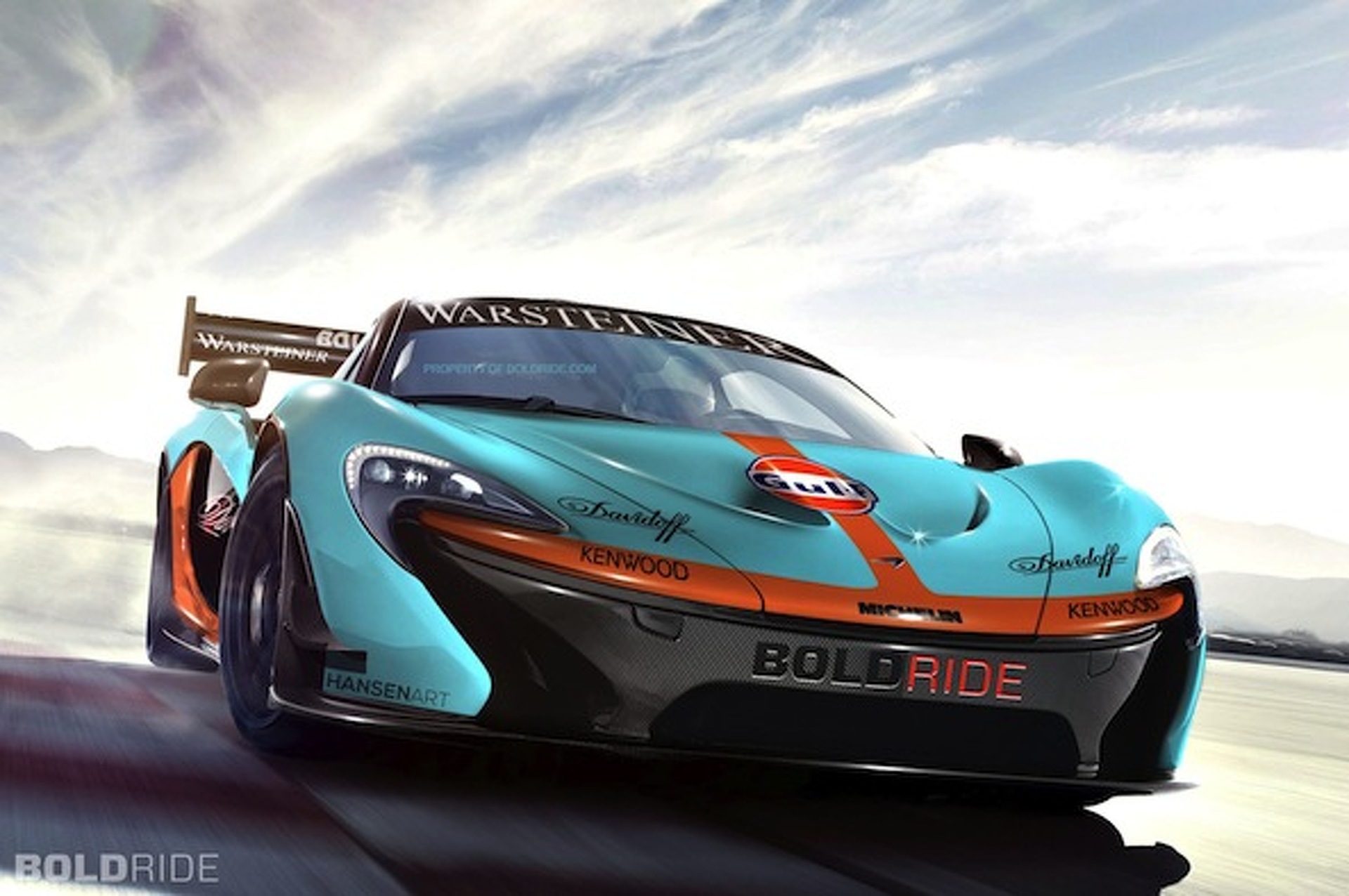 McLaren P1 GTR Concept Pays Homage to Classic F1 Racer
