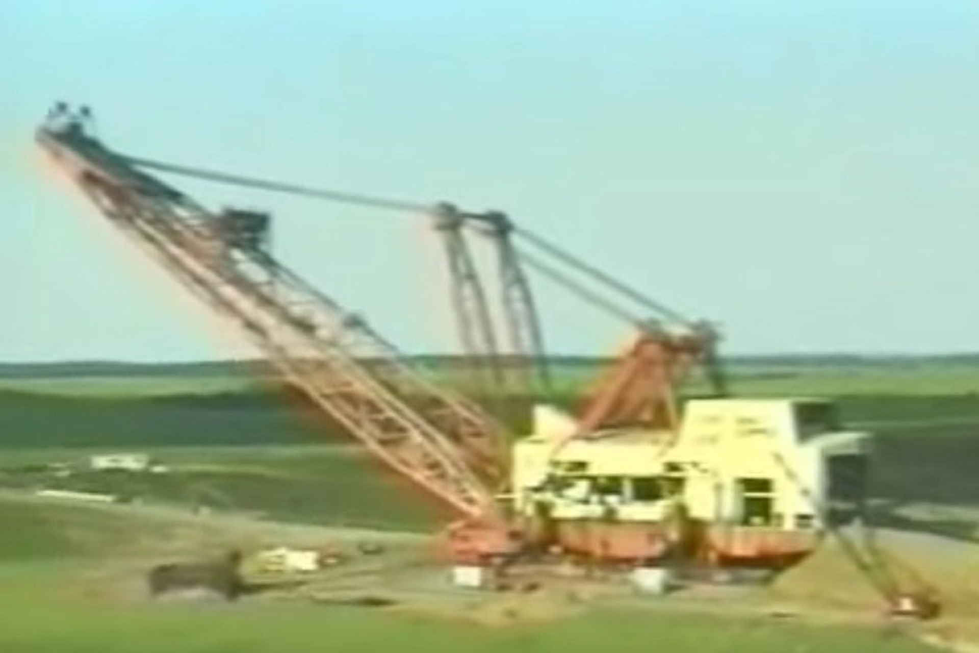 Watch the Demolition of the World's Largest Earth Mover