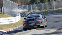Porsche 911 GT3 facelift spy photo