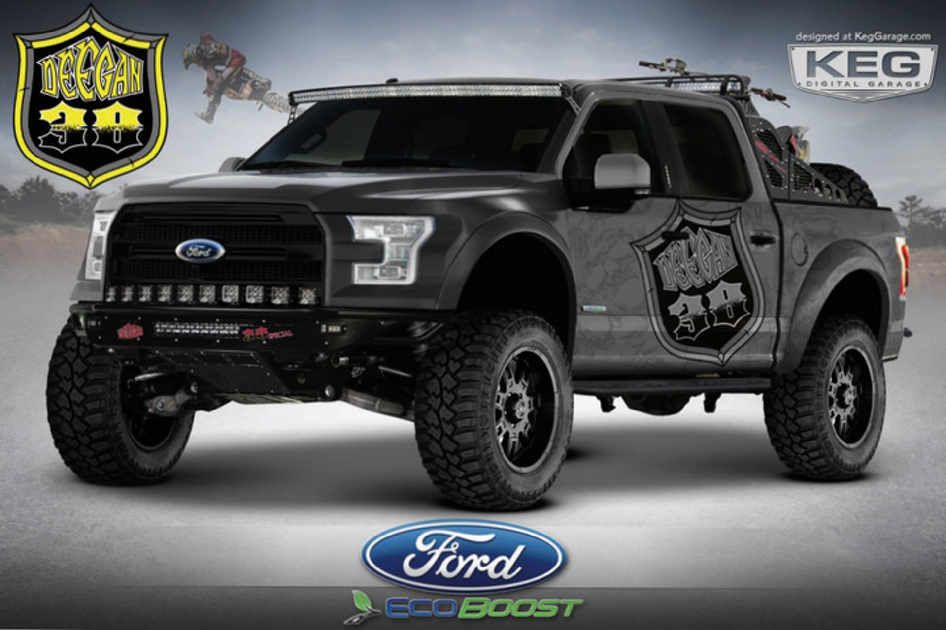 Pair of Tricked-Out Ford F-150s Bound for SEMA