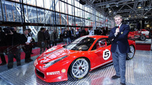 Ferrari 458 Challenge at Bologna Motor Show 02.12.2010