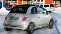 Fiat 500 Convertible spy photo