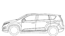 Chevrolet Volt MPV patent design sketch - 1600 - 19.04.2010