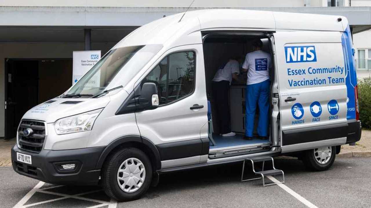 Ford Transit NHS Vaccine Van