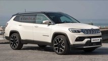 Seven-Seat Jeep Compass Renderings