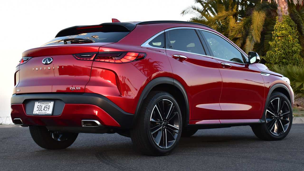 2022 Infiniti QX55 Exterior Rear Quarter